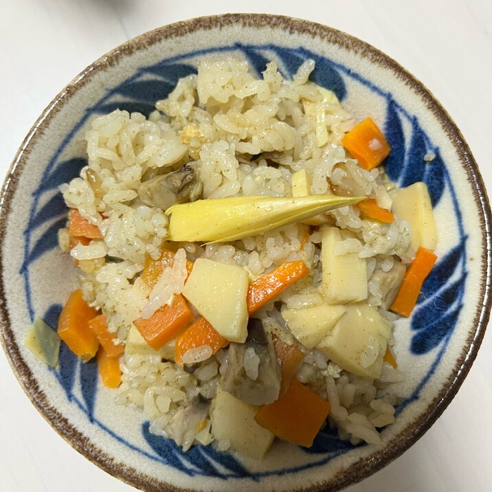 離乳食完了期にもおススメ♡優しい味のたけのこごはん